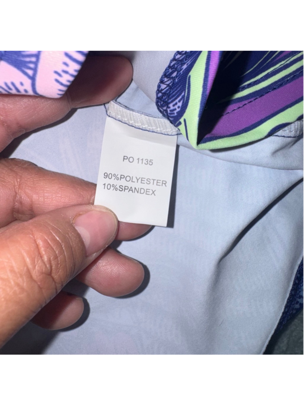 Sunday Swagger Women's Polo Short Sleeve Athletic Shirt Purple Large Stretch - Picture 7 of 10
